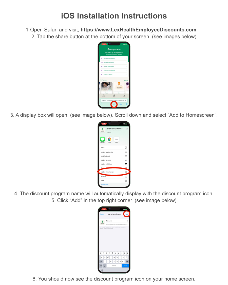 iOS Installation Instructions